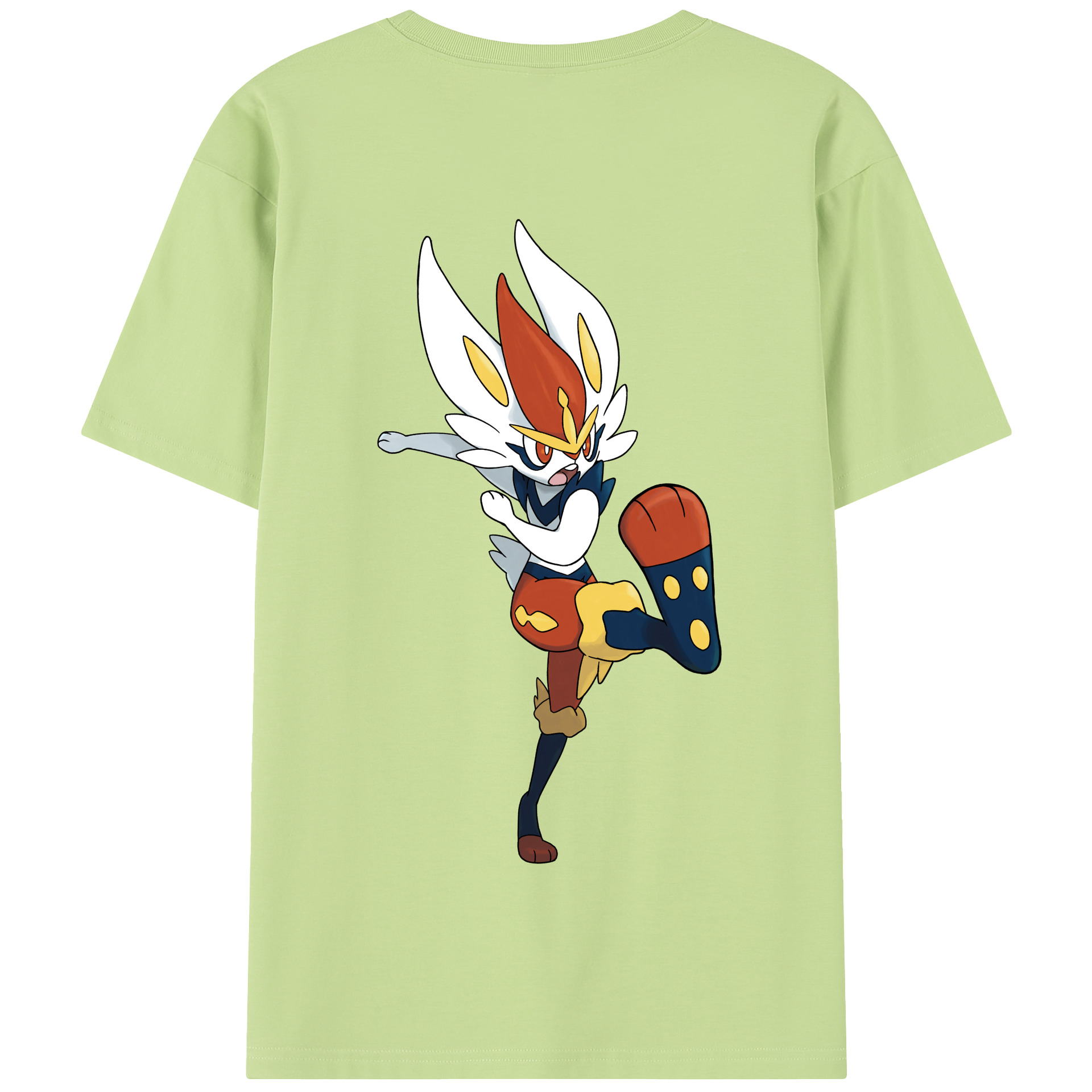 （画像用） ポケットモンスター Pokémon 綿100％半袖Tシャツ（背面プリント）